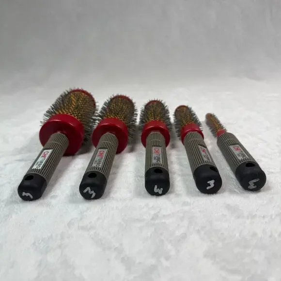CHI Turbo Ceramic Round Nylon Brushes Set of 5 - Picture 2 of 4